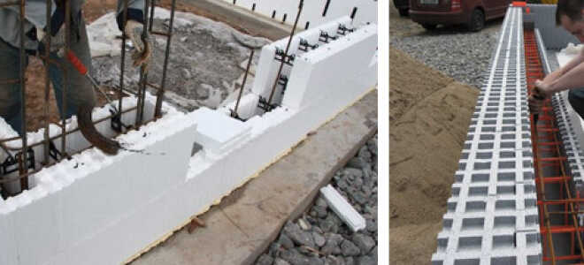 Руководство по сборке несъемной пенополистирольной опалубки