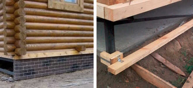 Способы утепления фундамента свайного типа