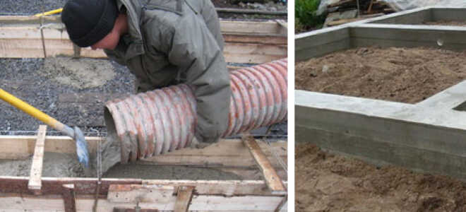 Заливка фундамента под дом своими силами по шагам