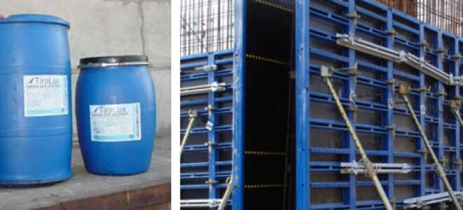 Смазка для съемной опалубки