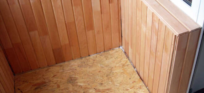 Как обшить вагонкой балкон с утеплением