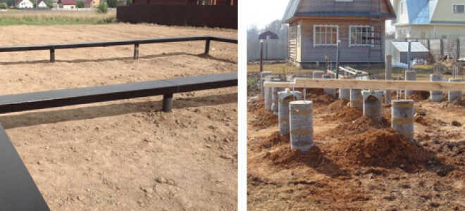 Стоимость свайного основания