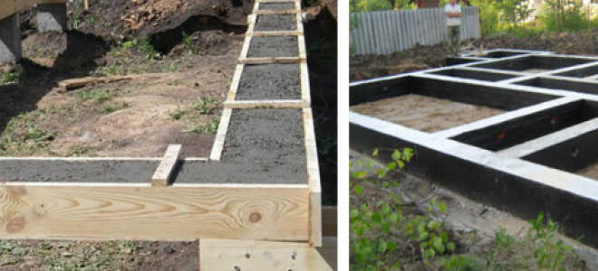 Основание дома на грунте пучинистого типа