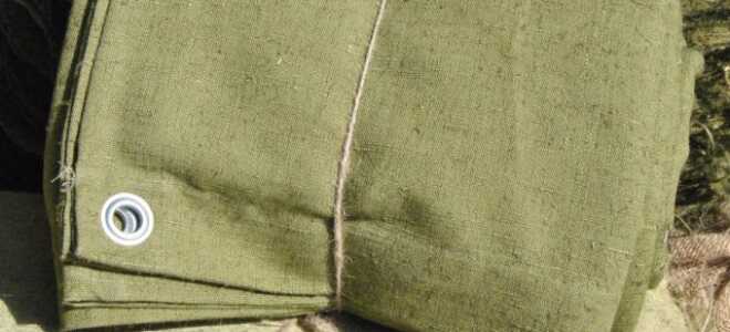 Брезент либо полог огнеупорный – в чем преимущества и достоинства?