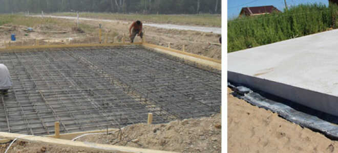 Что представляет собой плитное основание дома? Обзор технологии