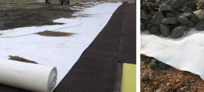 Какой геотекстиль нужен для фундамента?