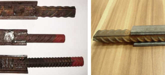 Ванная сварка арматурных прутьев