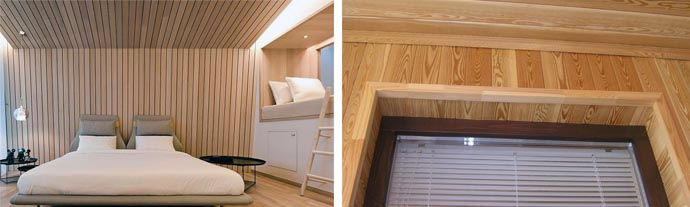 Отделка лиственницей