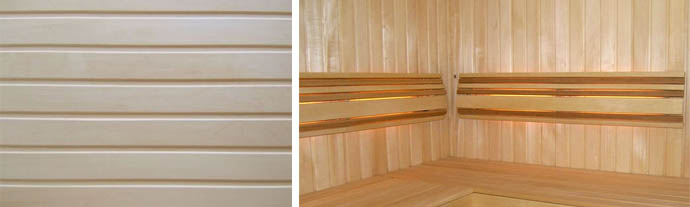 Осиновые панели для обшивки сауны или бани