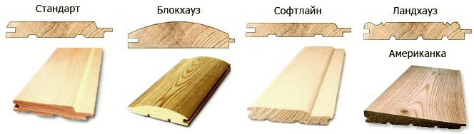 Типы планок